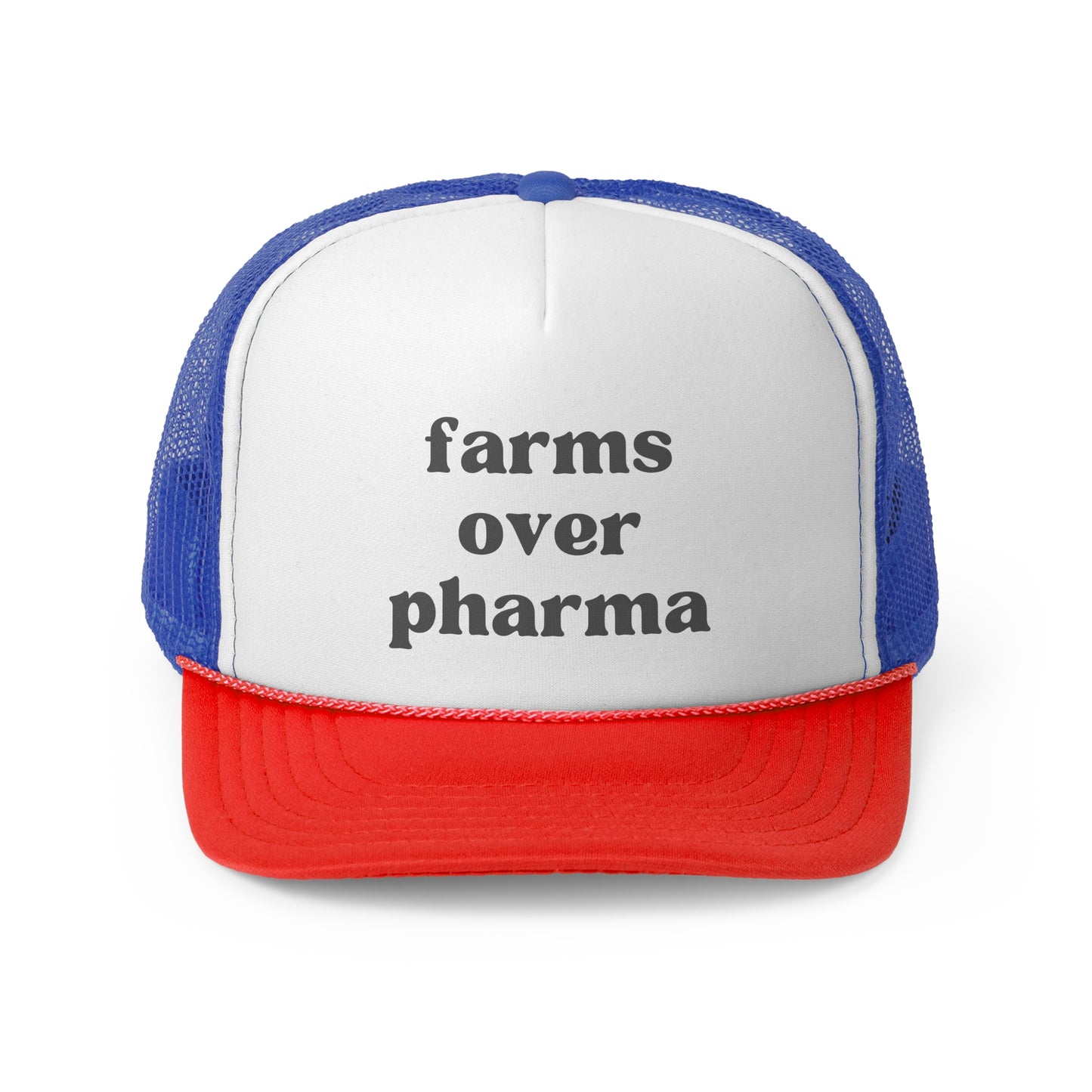 Farms Over Pharma Trucker Hat