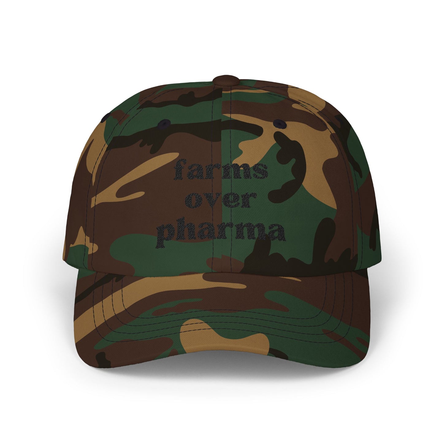 Farms Over Pharma - Classic Dad Cap