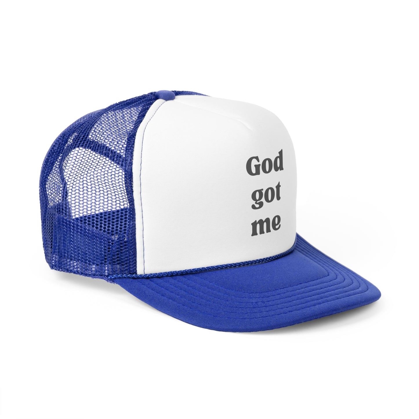 God Got Me Trucker Caps