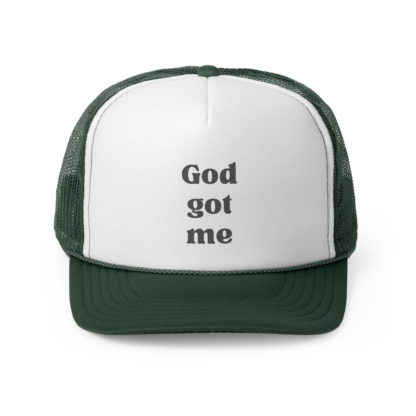 God Got Me Trucker Caps