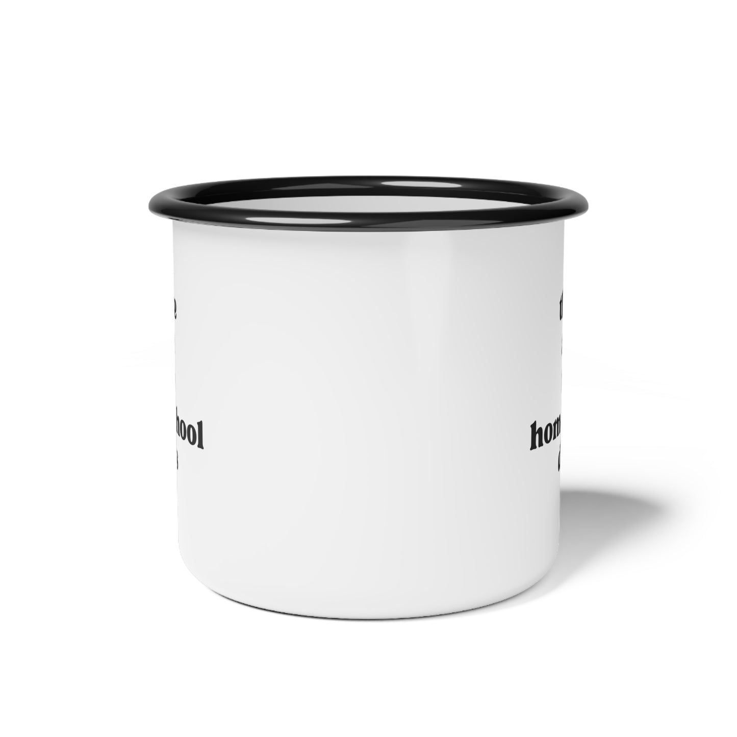 These Are The Homeschool Days Enamel Mug