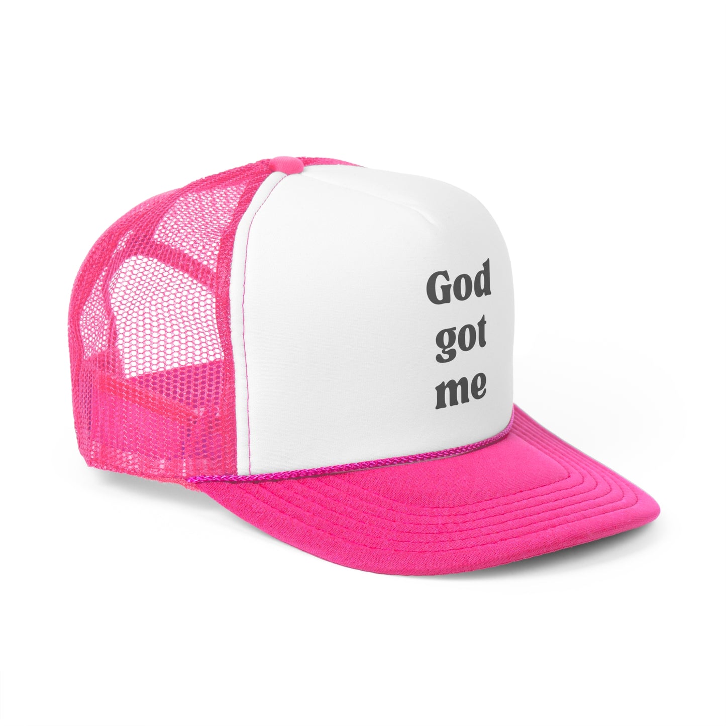 God Got Me Trucker Caps