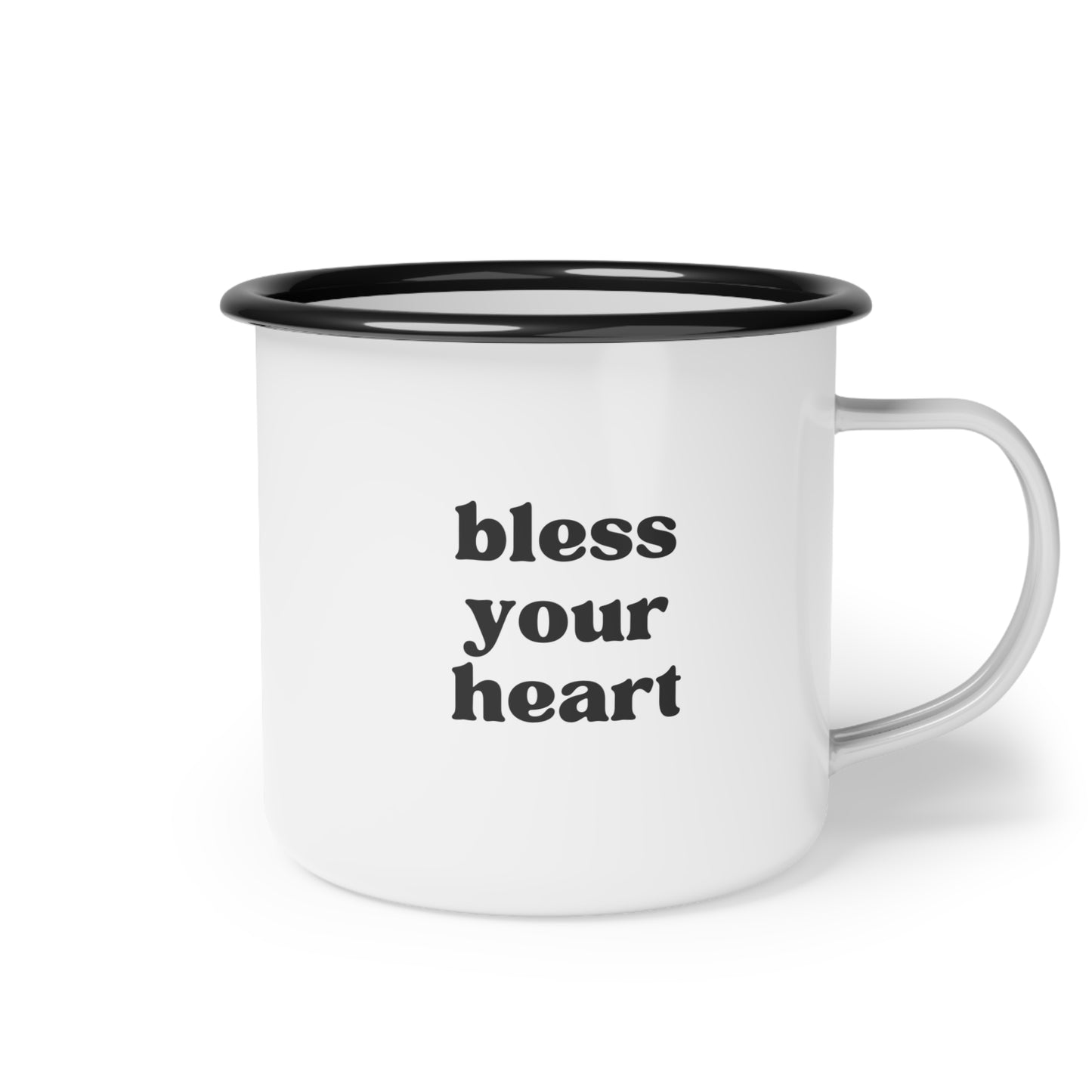 Bless Your Heart Enamel Mug