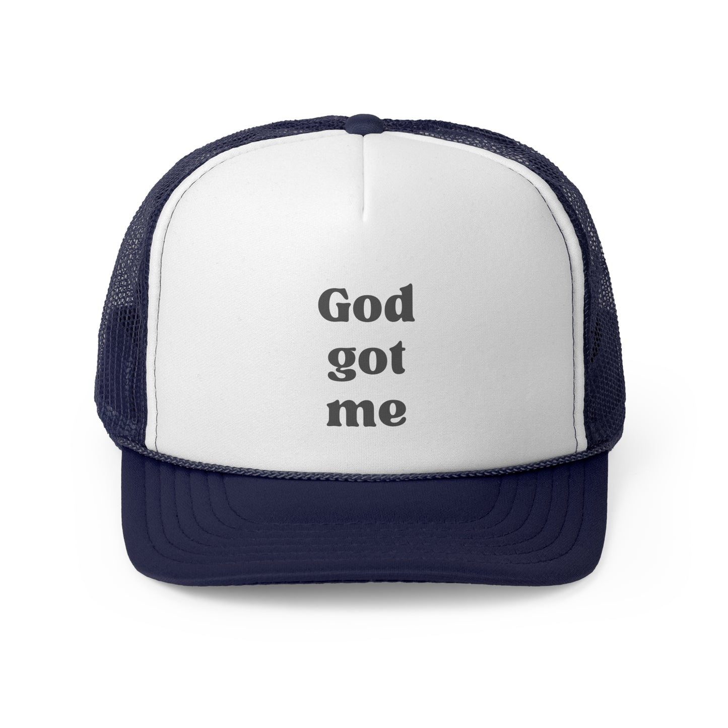 God Got Me Trucker Caps