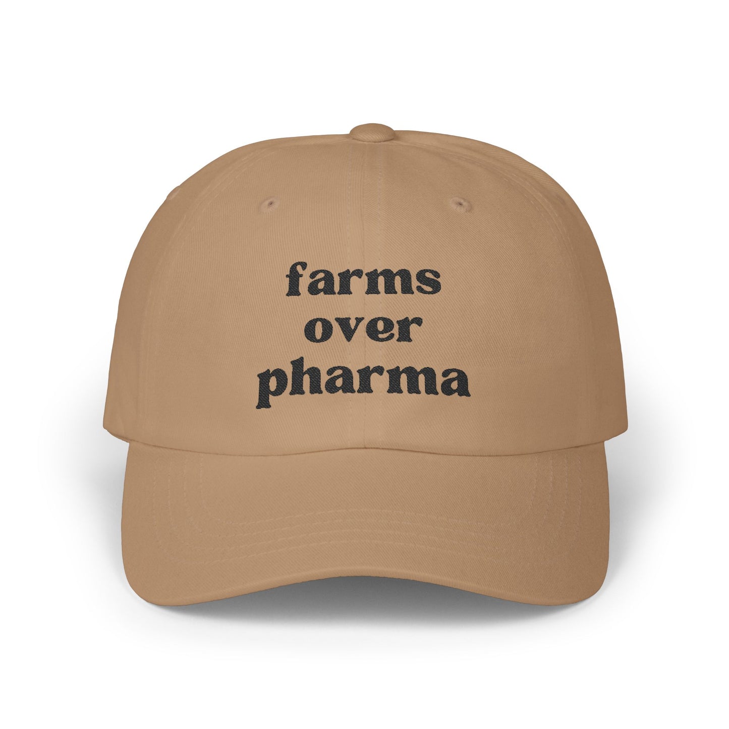 Farms Over Pharma - Classic Dad Cap