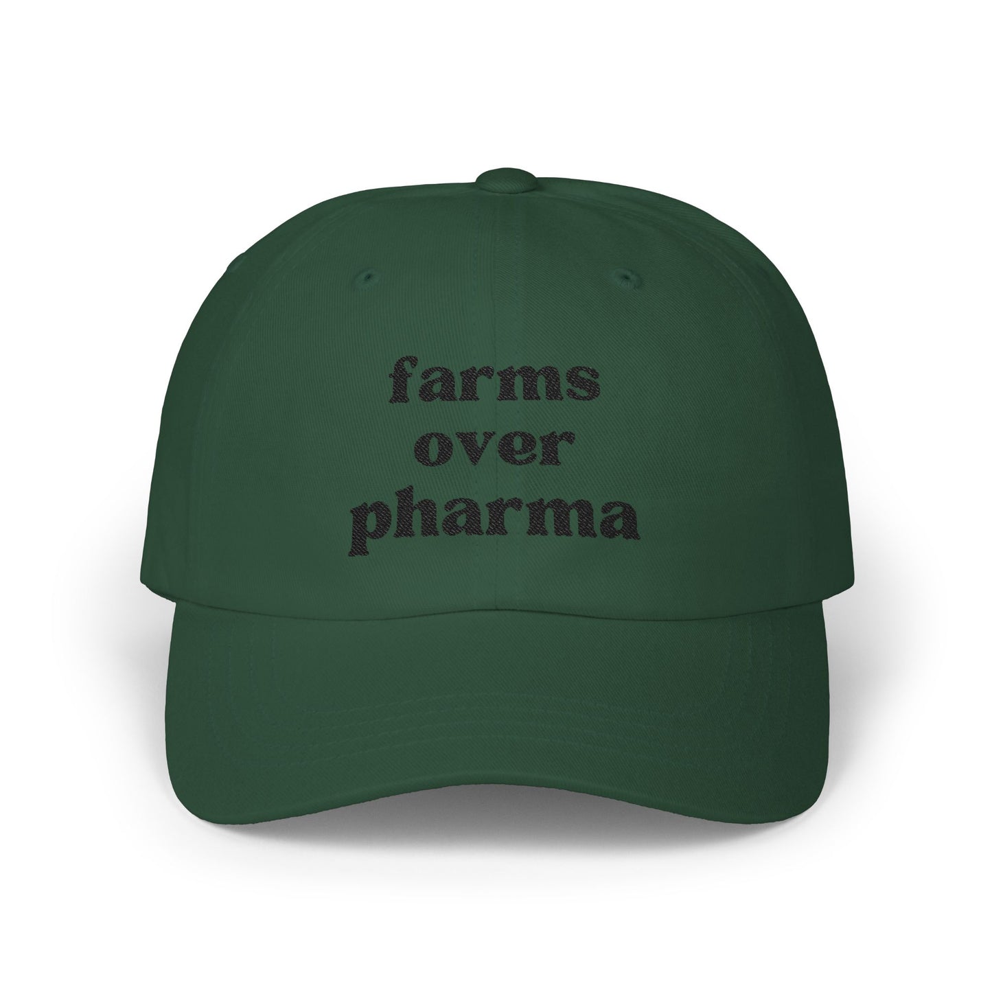 Farms Over Pharma - Classic Dad Cap