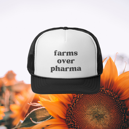 Farms Over Pharma Trucker Hat