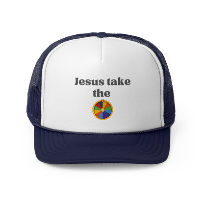 Jesus Take The Wheel Trucker Hat