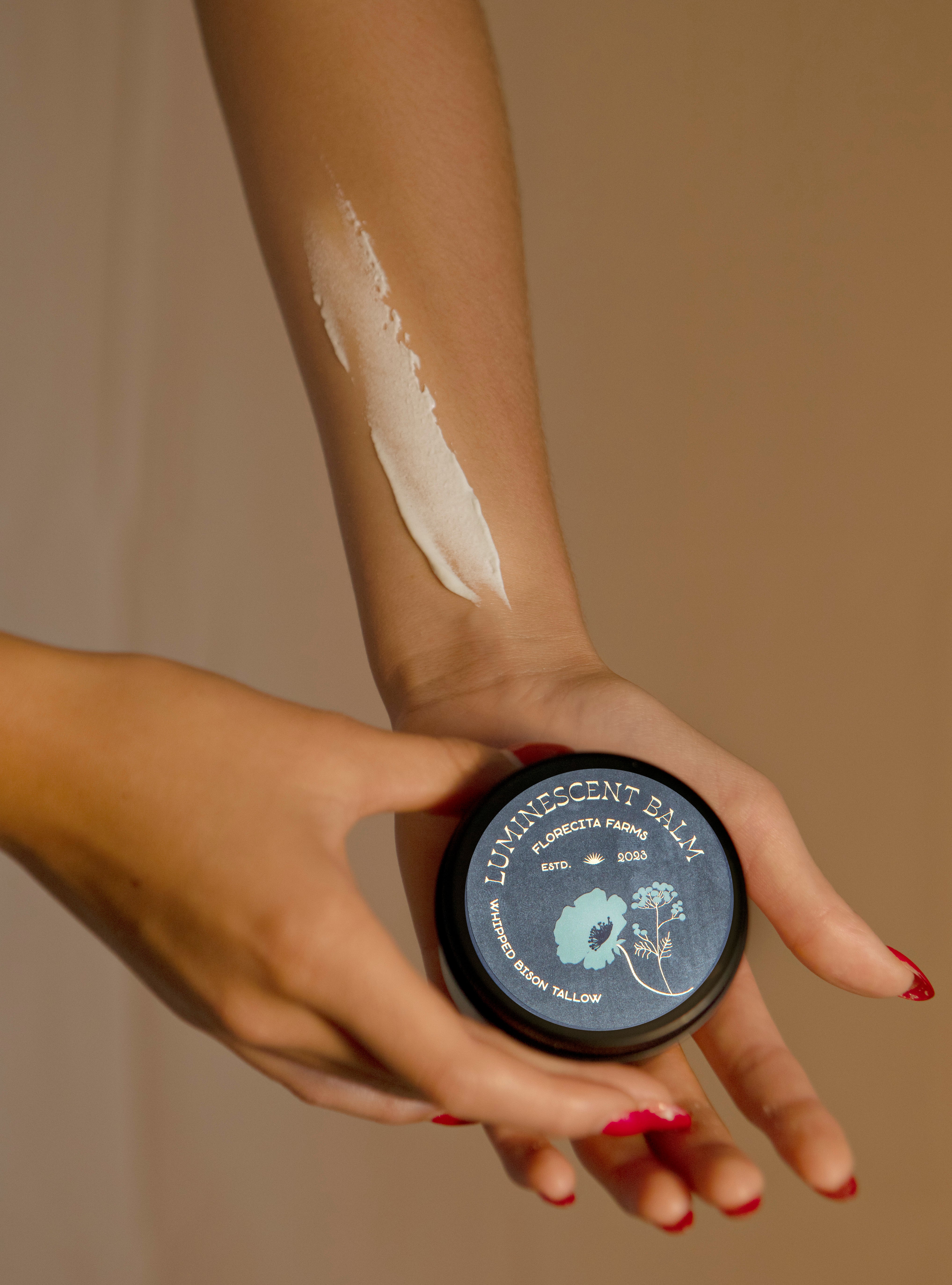 Luminescent Balm - Bison Tallow – Florecita Farms