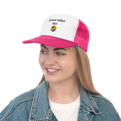 Jesus Take The Wheel Trucker Hat