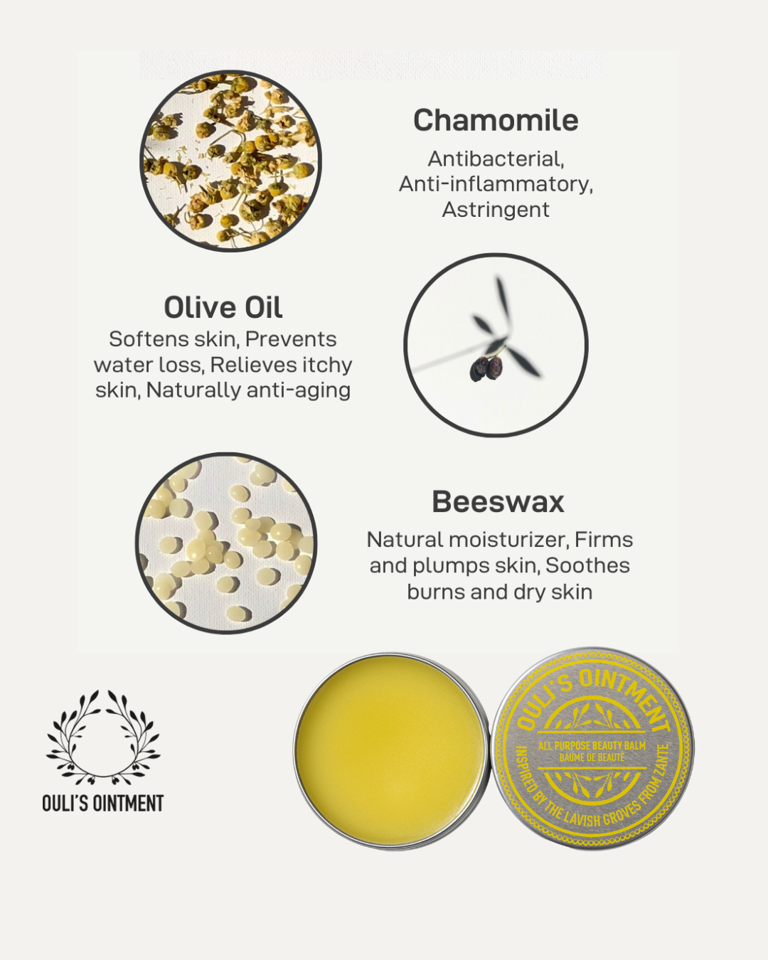 Ouli’s Ointment Chamomile All-In-One Balm